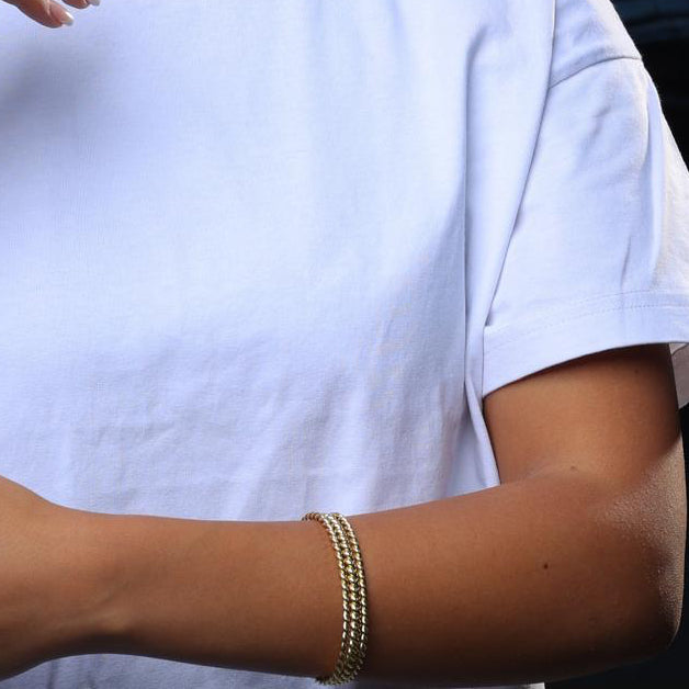 Rope Daisy bracelet