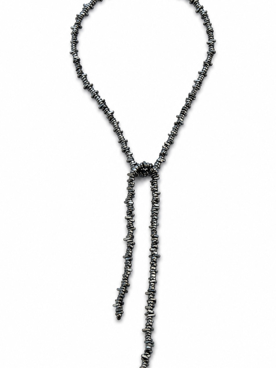 Molten silver Necklace