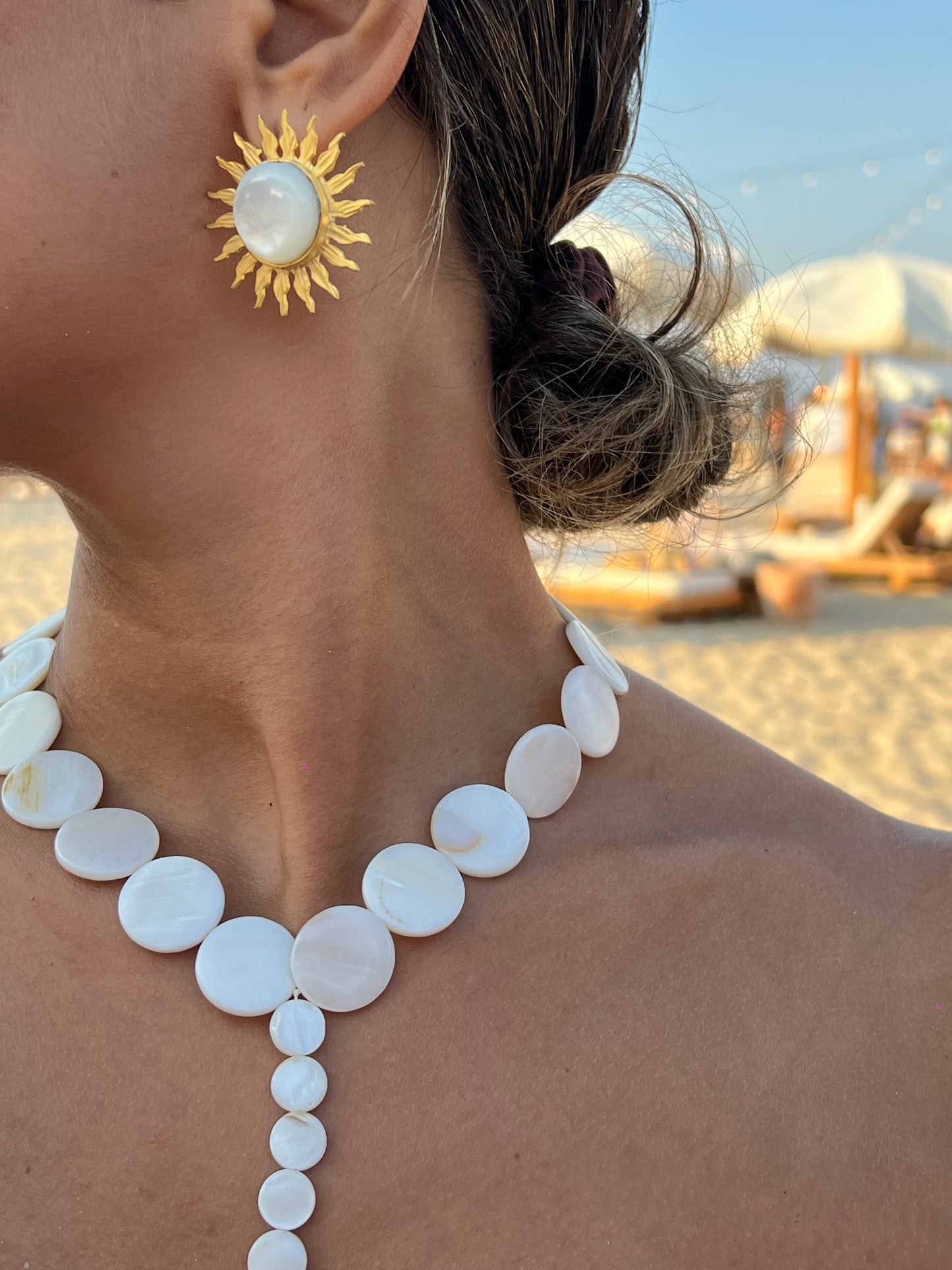 New Collection Sun Earrings