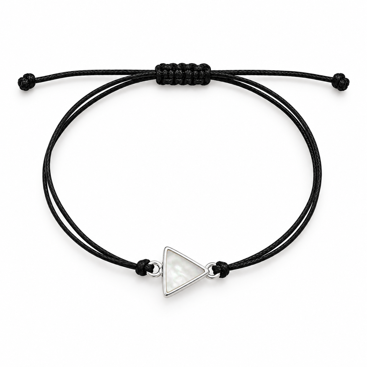 White Trigon Bracelet