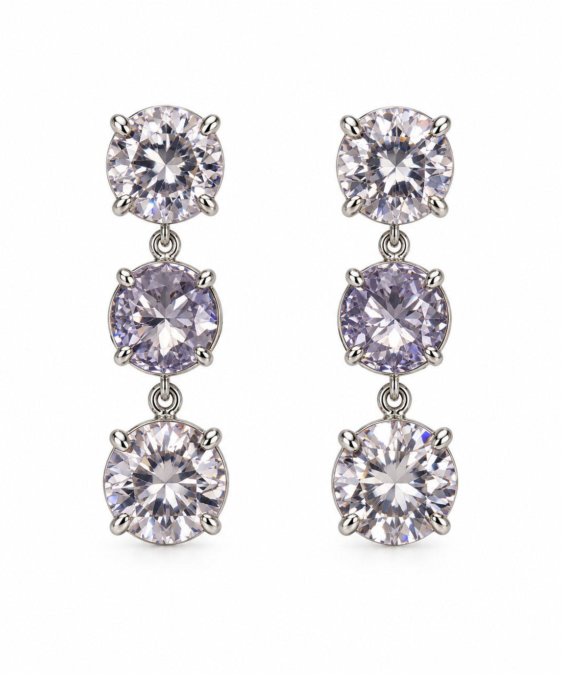 Signature three circlet Earrings