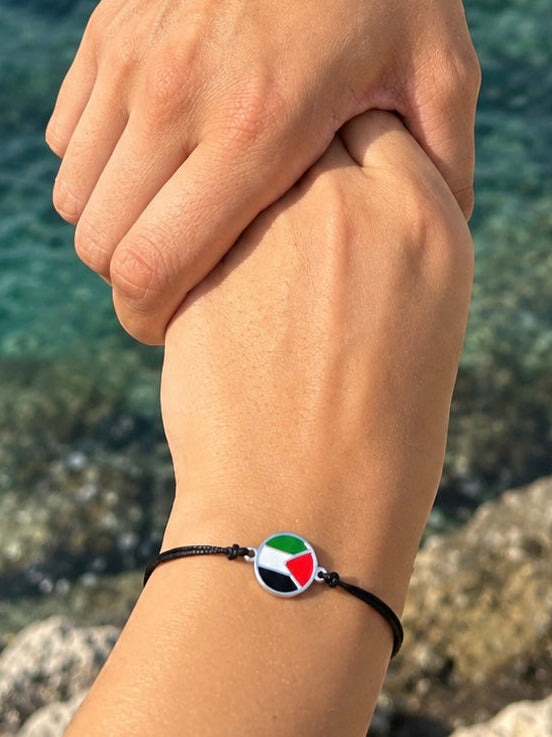 Palestine Flag Bracelet