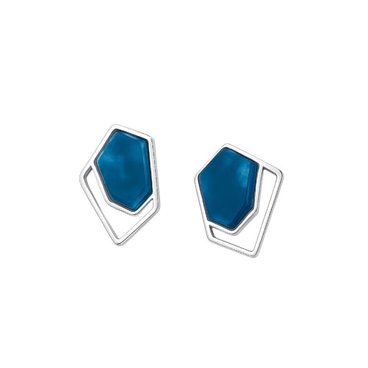 Aqua Earrings