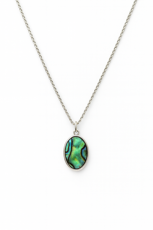 Oval Mother of Pearl