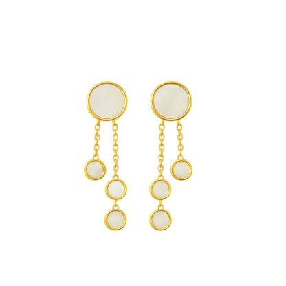 Three Droplet Earrings