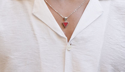 Palestine trigon necklace