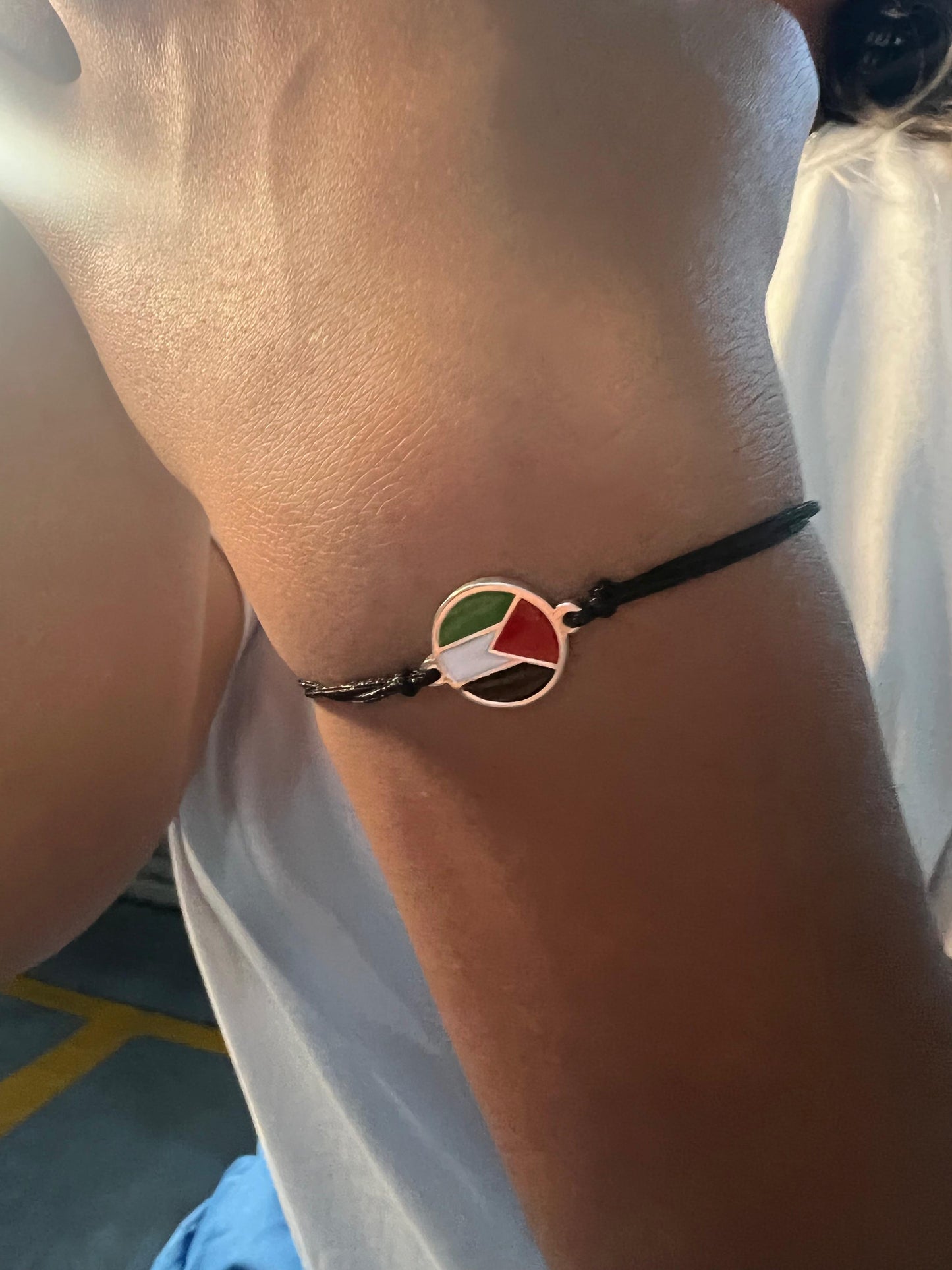 Palestine flag bracelet
