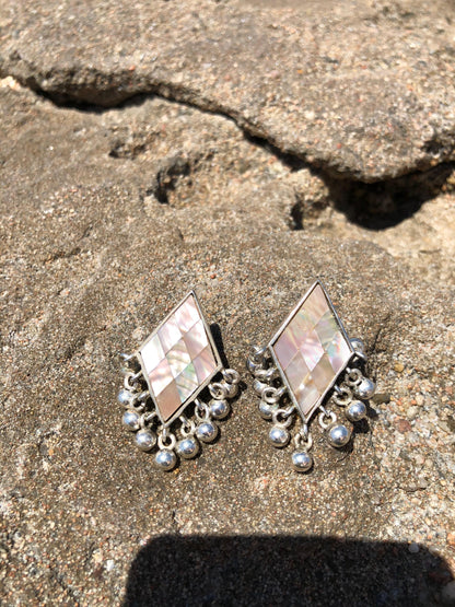 Rhomboid earrings