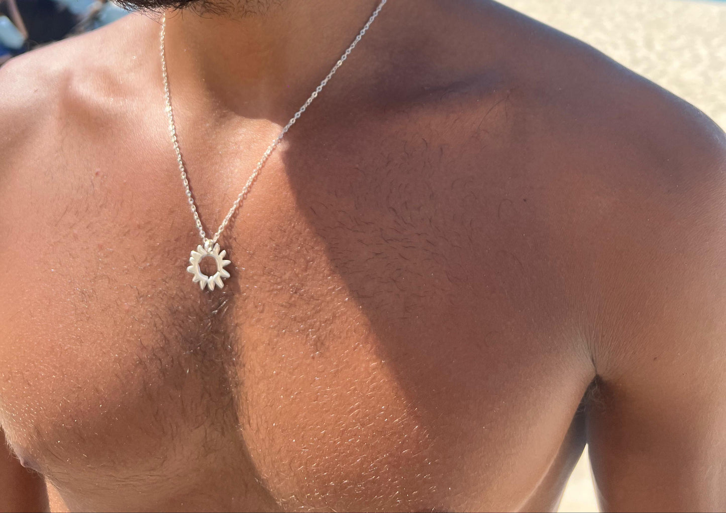 Sun necklace