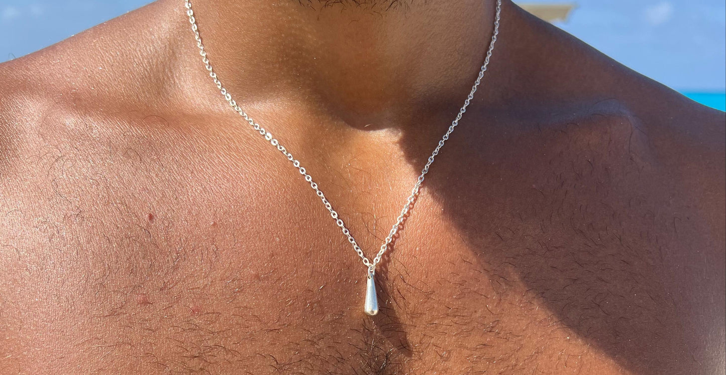 Droplet necklace