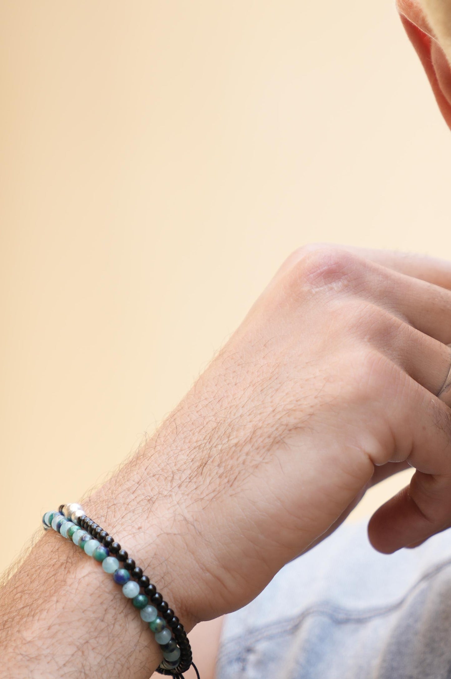 Petroleum Beads Bracelet