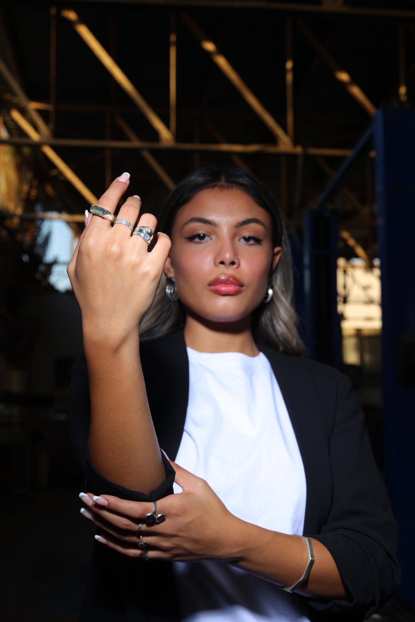 Oblong Glam Ring